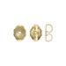 Myron Toback Inc. 14/20 Yellow Gold-Filled 5MM Large Earring Back 5MM Large Earring Back