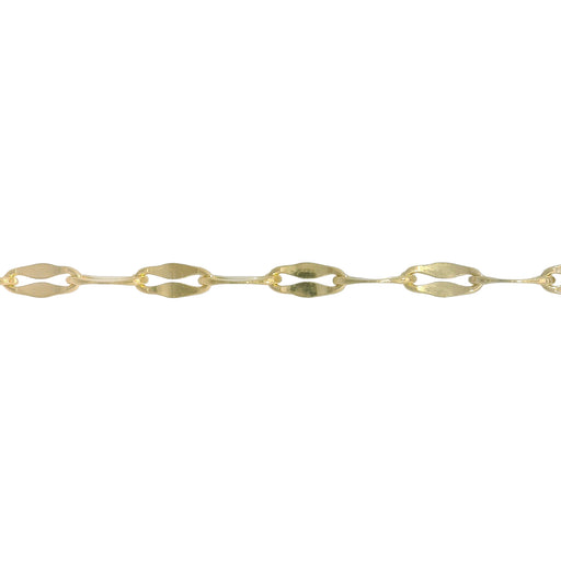 Myron Toback Inc. 14/20 Yellow Gold-Filled Double Plaque Chain Double Plaque Chain