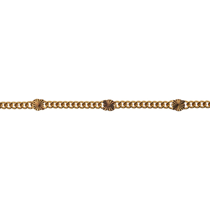 Myron Toback Inc. 14/20 Yellow Gold-Filled Gold-Filled Curb Satellite Chain Gold-Filled Curb Satellite Chain