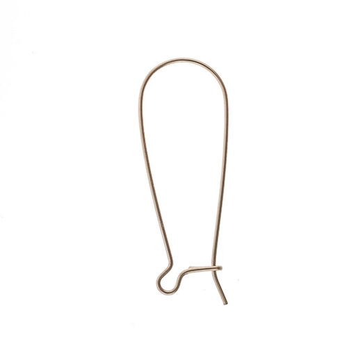 Myron Toback Inc. 14/20 Yellow Gold-Filled Large Kidney Ear Wire