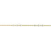 Myron Toback Inc. 14/20 Yellow Gold-Filled Satellite Chain w/ Sterling Silver Beads Satellite Chain w/ Sterling Silver Beads
