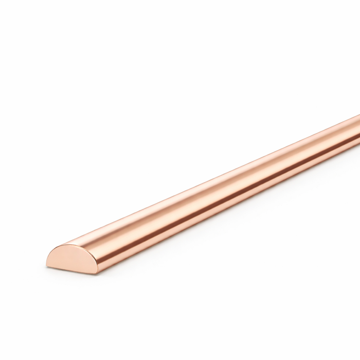 Myron Toback Inc. 14K Pink Half-Round Wire 14K Pink Half-Round Wire