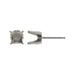 Myron Toback Inc. 14K White / 10Pt 4 Prong Diamond Stud Post Earring 4 Prong Diamond Stud Post Earring