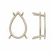 Myron Toback Inc. 14K White / 15x10mm Pear Shape Setting Pear Shape Setting