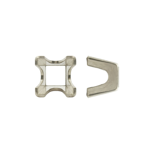 Myron Toback Inc. 14K White / 2.5mm Die Struck Princess Setting Die Struck Princess Setting
