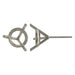 Myron Toback Inc. 14K White / 3mm (10Pts) 3 Prong Martini Earrings Setting 3 Prong Martini Earrings Setting