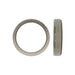 Myron Toback Inc. 14K White / 4mm / Open Back Round Bezel Round Bezel