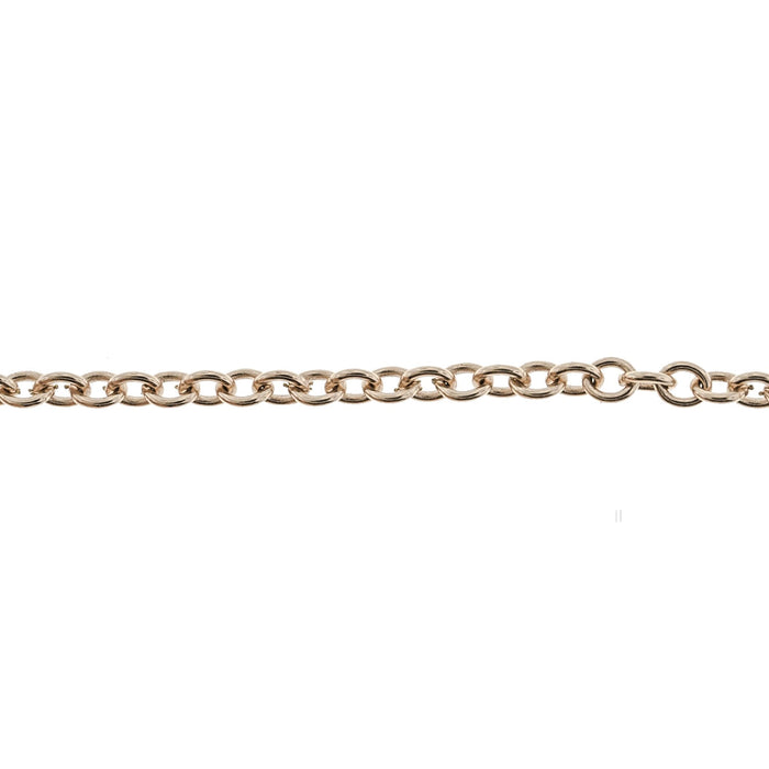 Myron Toback Inc. 14K Yellow 2.2MM Cable Chain