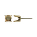 Myron Toback Inc. 14K Yellow / 2Pt 4 Prong Diamond Stud Post Earring 4 Prong Diamond Stud Post Earring