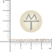 Myron Toback Inc. 14K Yellow 3.5MM Flat Heart Cable Chain 14K Yellow 3.5MM Flat Heart Cable Chain