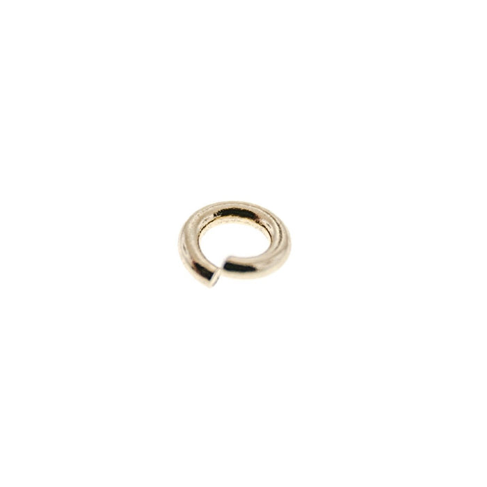 Myron Toback Inc. 14K Yellow Gold 4MM Open Jump Ring