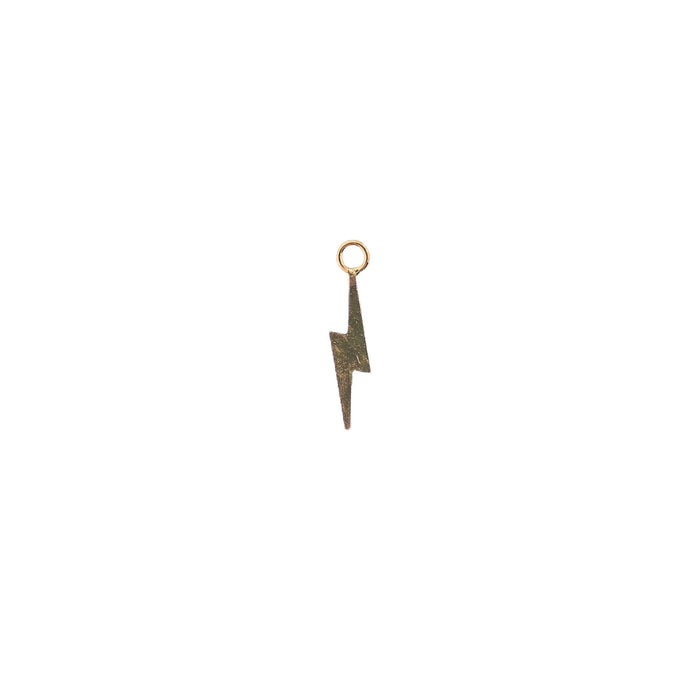 Myron Toback Inc. 14K Yellow Lightning Bolt Dangle Lightning Bolt Dangle