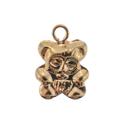 Myron Toback Inc. 14K Yellow Teddy Bear Dangle