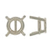Myron Toback Inc. 18K White / 10pt Round Basket Setting with Bar Round Basket Setting with Bar