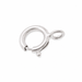 Myron Toback Inc. 18K White / 5mm / Open Spring Ring Spring Ring
