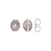 Myron Toback Inc. 18K White Gold Large Earring Back Large Earring Back