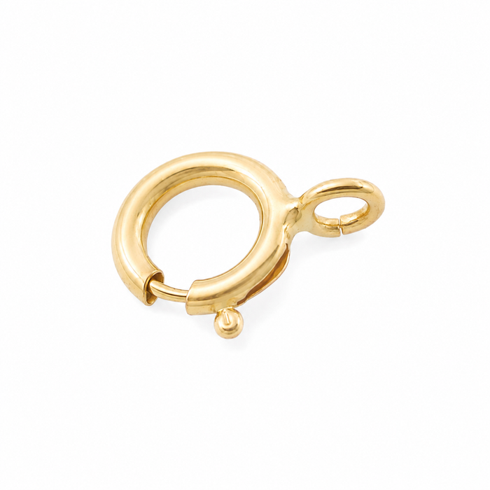 Myron Toback Inc. 18K Yellow / 5mm / Open Spring Ring Spring Ring