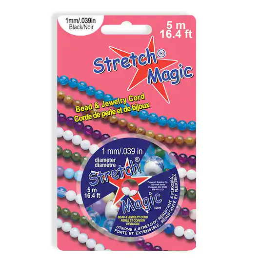 Myron Toback Inc. 1MM (5M Spool) Stretch Magic Clear Stretch Magic Clear