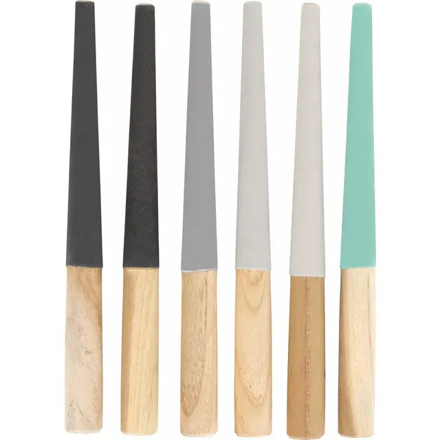 Myron Toback Inc. 6-Piece Round Sanding Stick Set 6-Piece Round Sanding Stick Set