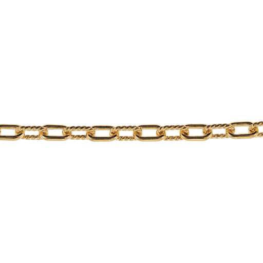 Myron Toback Inc. G/F 3.7Mm Rectangle Canle Chain Plain 1 Twist G/F 3.7Mm Rectangle Canle Chain Plain 1 Twist
