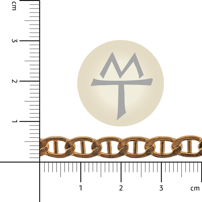 Myron Toback Inc. Gold-Filled 14/20 5.4MM Flat Anchor Chain Gold-Filled 14/20 5.4MM Flat Anchor Chain