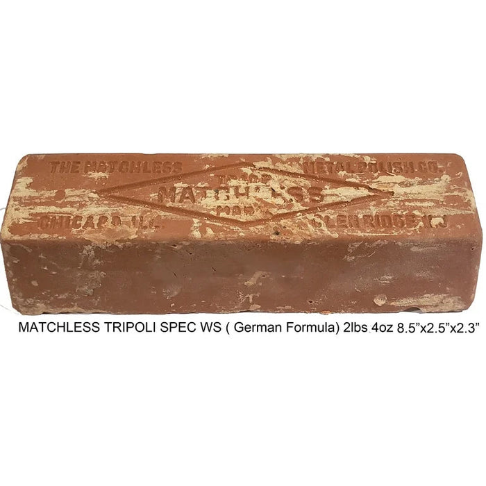 Myron Toback Inc. Matchless Tripoli Made For Germany 32Ozs. Brown