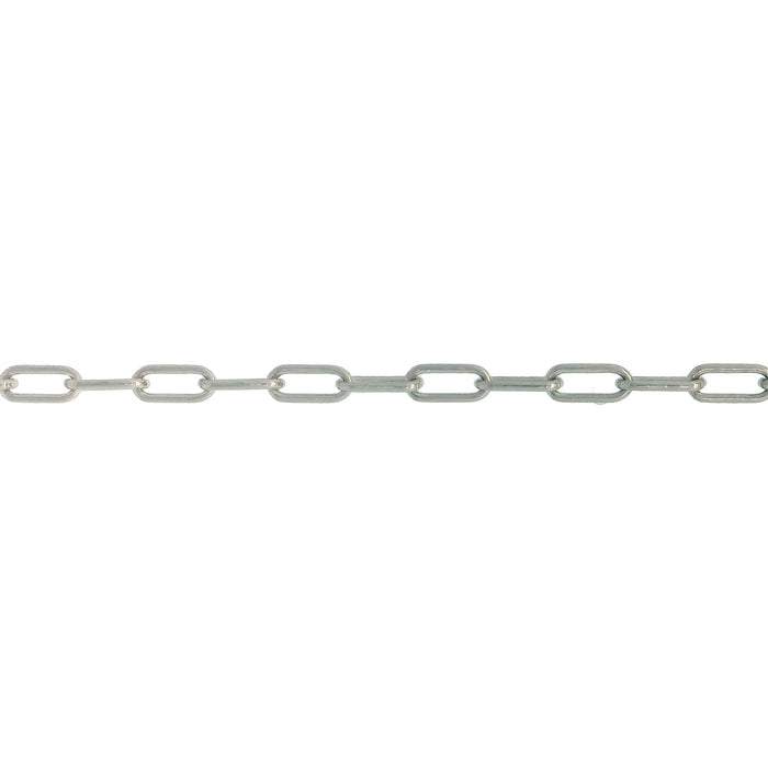 Myron Toback Inc. Platinum 1.6MM Elongated Cable Chain 1.6MM Elongated Cable Chain