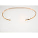 Myron Toback Inc. Silver Permanent Jewelry Wire Cuff Silver Permanent Jewelry Wire Cuff