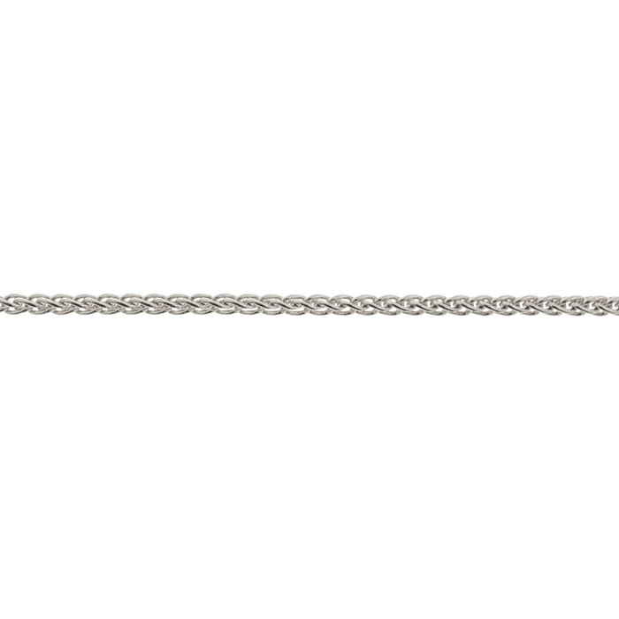 Myron Toback Inc. Sterling Silver 1.3MM Wheat Chain Sterling Silver 1.3MM Wheat Chain
