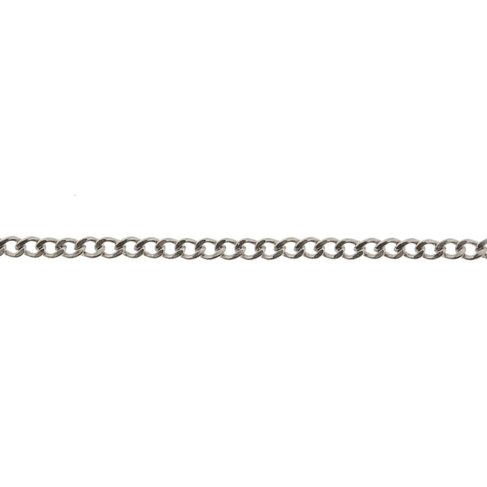 Myron Toback Inc. Sterling Silver 1.4MM Curb/Cuban Chain Sterling Silver 1.4MM Curb/Cuban Chain