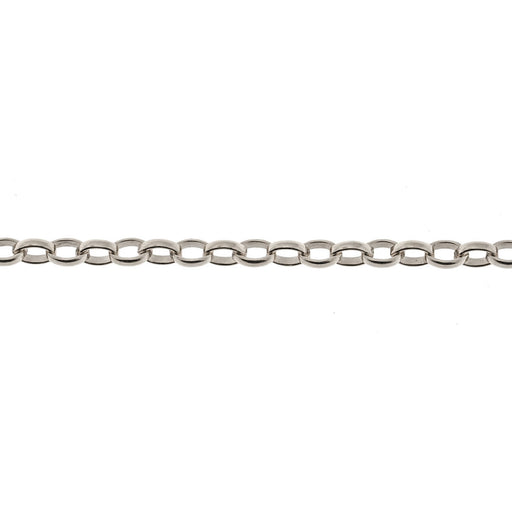 Myron Toback Inc. Sterling Silver 1.8MM Oval Chain 1.8MM Oval Chain