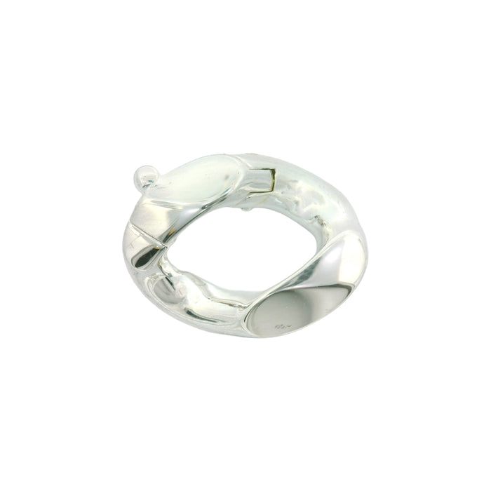 Myron Toback Inc. Sterling Silver 16MM Curb Pull Clasp 16MM Curb Pull Clasp