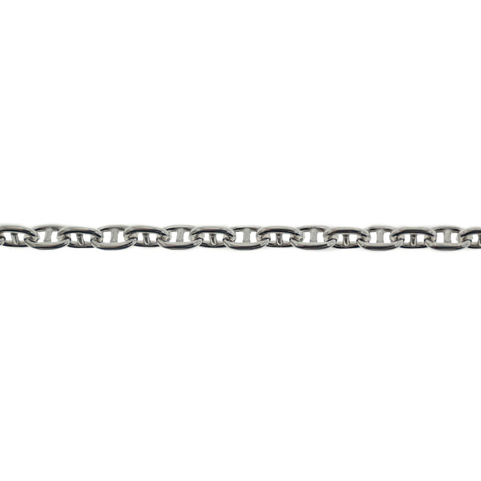 Myron Toback Inc. Sterling Silver 2.95MM Anchor Chain Sterling Silver 2.95MM Anchor Chain