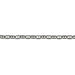Myron Toback Inc. Sterling Silver 2.95MM Anchor Chain Sterling Silver 2.95MM Anchor Chain