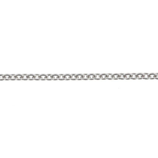 Myron Toback Inc. Sterling Silver 2MM Cable Chain 2MM Cable Chain