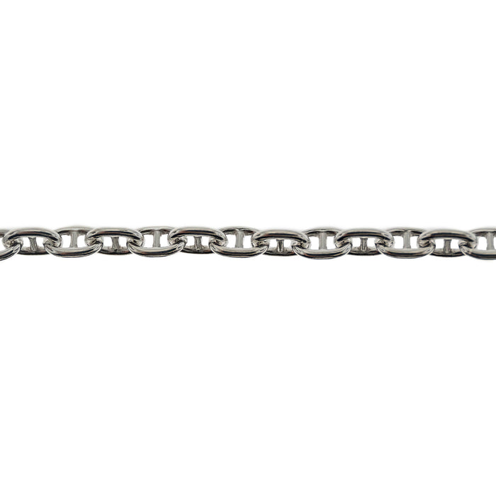 Myron Toback Inc. Sterling Silver 3.7MM Anchor Chain Sterling Silver 3.7MM Anchor Chain