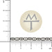 Myron Toback Inc. Sterling Silver 3.7MM Anchor Chain Sterling Silver 3.7MM Anchor Chain