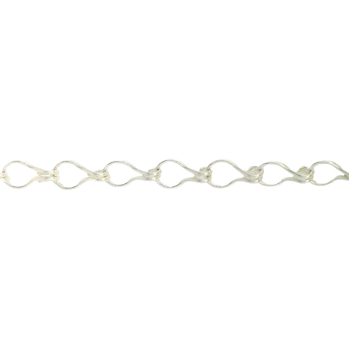 Myron Toback Inc. Sterling Silver 5.1MM Fancy Cable Chain 5.1MM Fancy Cable Chain