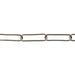 Myron Toback Inc. Sterling Silver 5.3MM Elongated Cable Chain Sterling Silver 5.3MM Elongated Cable Chain