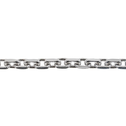 Myron Toback Inc. Sterling Silver 6.7MM Trace Chain Sterling Silver 6.7MM Trace Chain