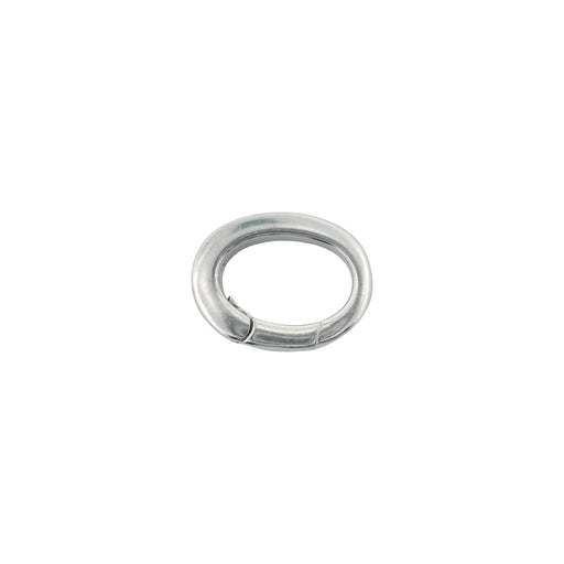 Myron Toback Inc. Sterling Silver / 8 x 10MM Oval Push Clasp Oval Push Clasp