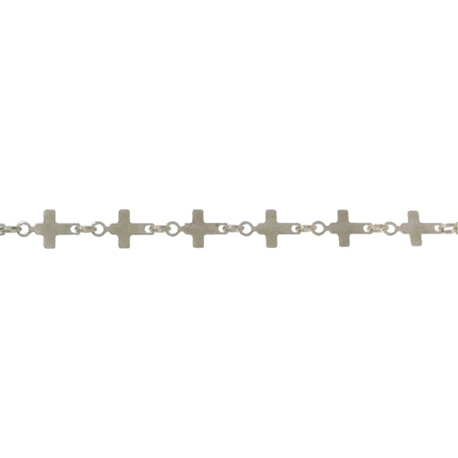 Myron Toback Inc. Sterling Silver Cross Chain Cross Chain