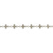 Myron Toback Inc. Sterling Silver Cross Chain Cross Chain