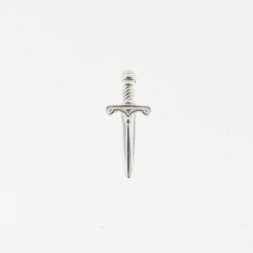 Myron Toback Inc. Sterling Silver Dagger Sword Charm Clasp