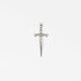 Sterling Silver Dagger Sword Charm Clasp  Myron Toback Inc. Sterling Silver Dagger Sword Charm Clasp