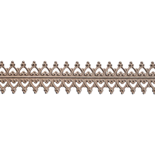 Myron Toback Inc. Sterling Silver Fancy Gallery Wire