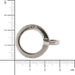 Sterling Silver Fancy Round Clasp  Myron Toback Inc. Sterling Silver Fancy Round Clasp