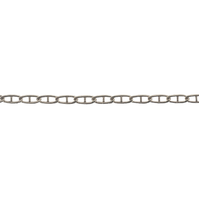 Myron Toback Inc. Sterling Silver Flat Anchor Chain Sterling Silver Flat Anchor Chain