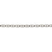 Myron Toback Inc. Sterling Silver Flat Anchor Chain Sterling Silver Flat Anchor Chain