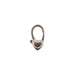 Myron Toback Inc. Sterling Silver Heart Lobster Clasp Sterling Silver Heart Lobster Clasp